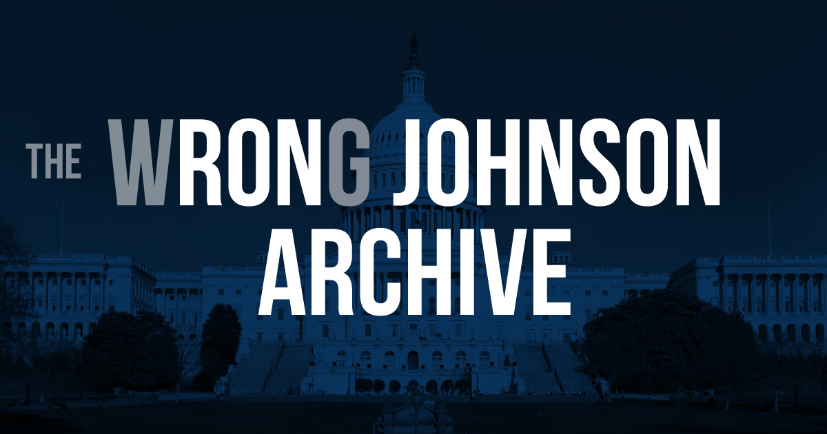 the wrong ron johnson archive social media